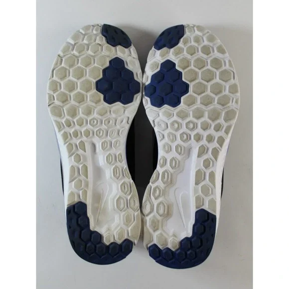 Nike FS Lite Run Womens Size 9 Black Blue Running Walking Shoes 852448-006 - Picture 7 of 10